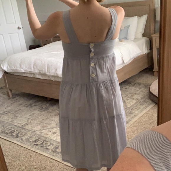 Madewell Button Back MIDI Dress - Picture 3 of 5